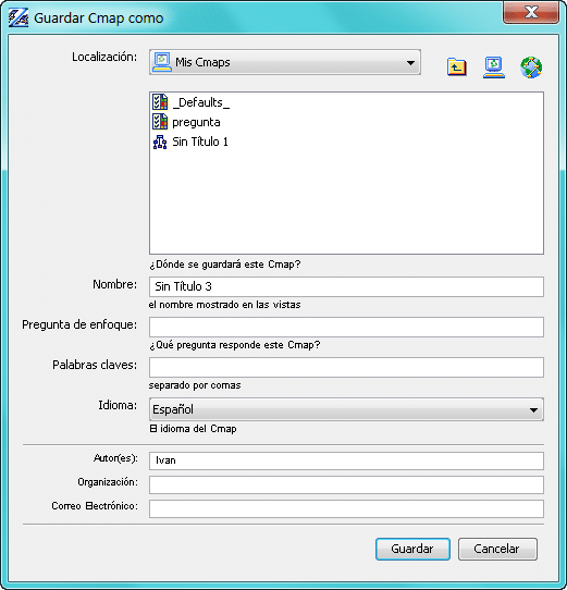 guardar mapa en cmaptools