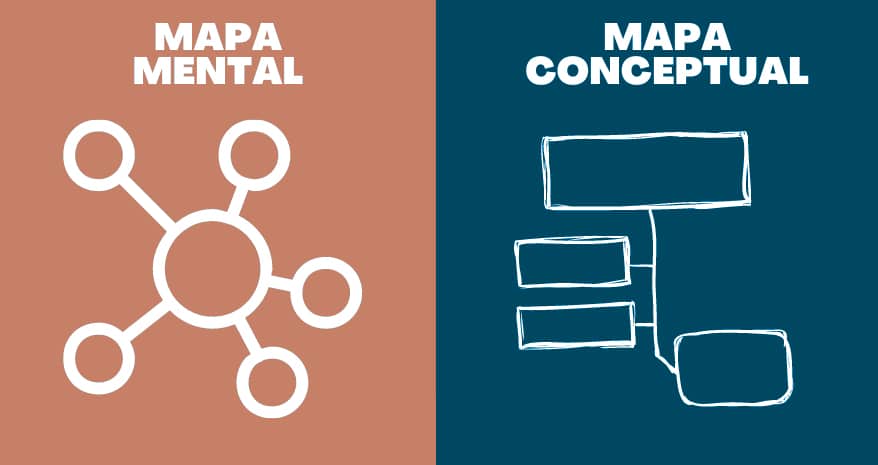 Diferencias entre mapas mentales y mapas conceptuales